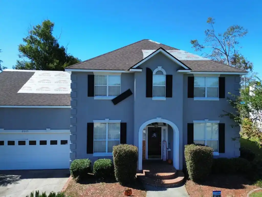 Residential roofing project by JLM Construction Group News